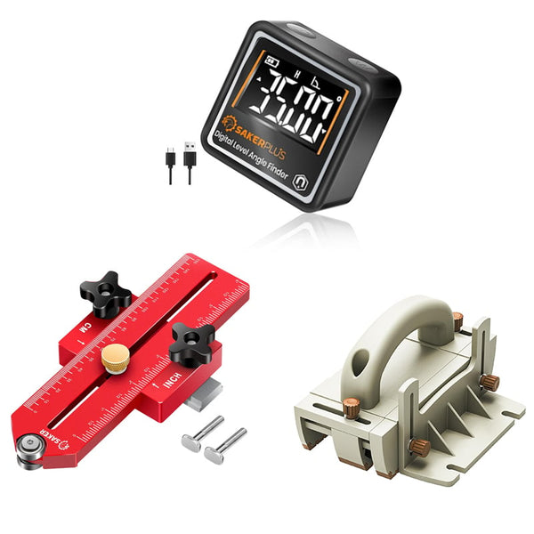 Sakerplus® Thin Rip Jig Table Saw Jig Guide