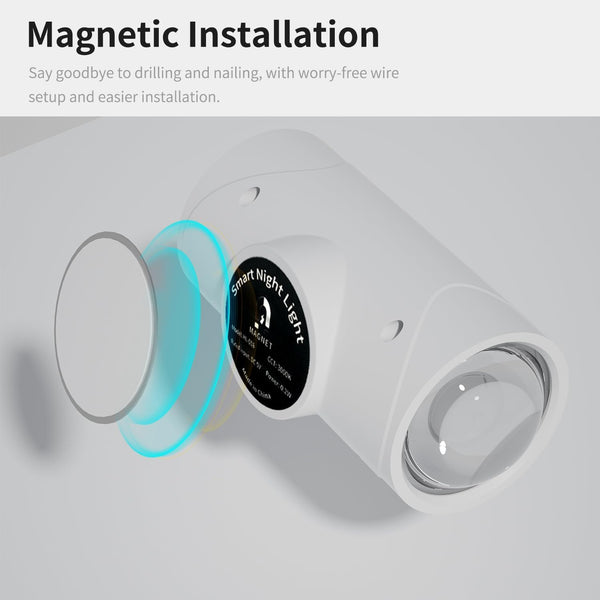 Sakerplus® Magnetic Rechargeable Color-Changing Sconce