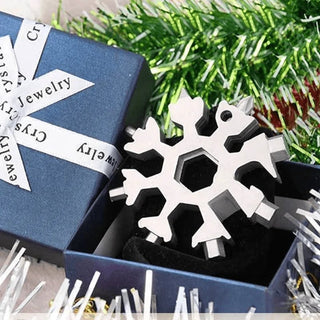 Sakerplus® 18-in-1 Stainless Steel Snowflakes Multi-tool