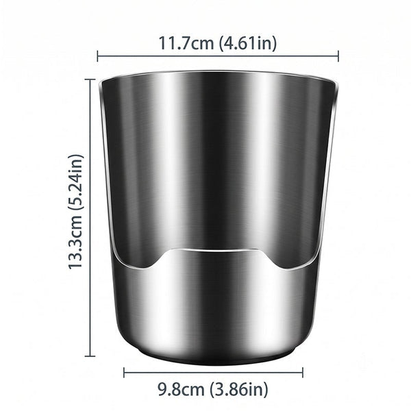 Sakerplus® 304 Stainless Steel Pot Lid & Ladle Holder Rack