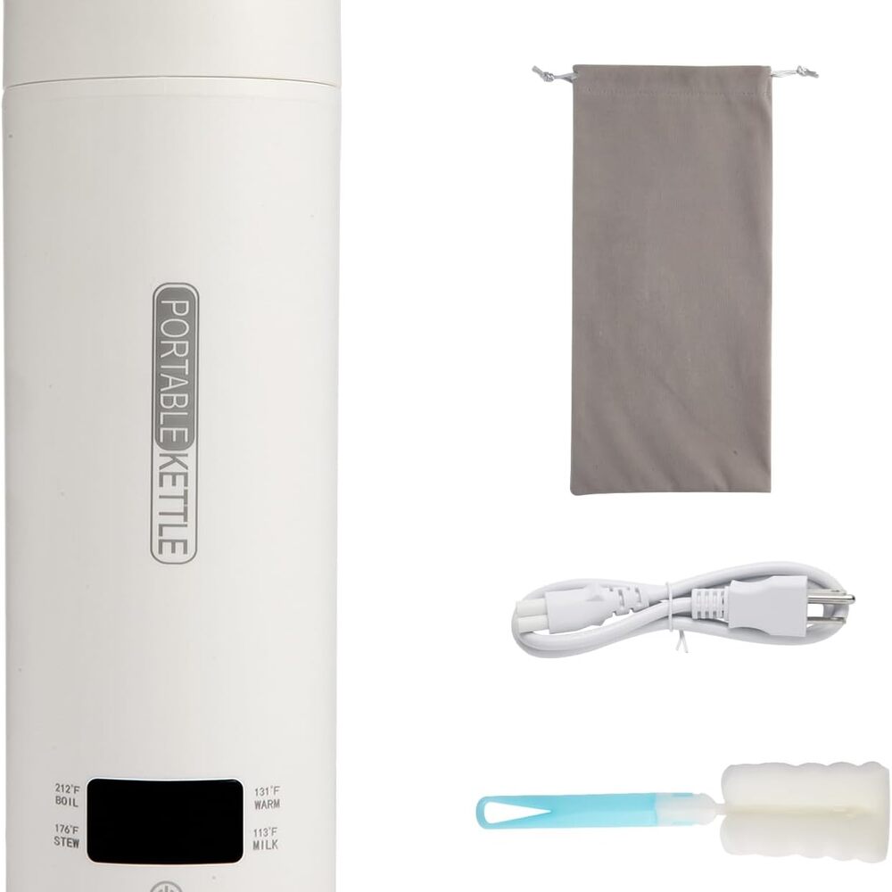 Sakerplus Portable Travel Electric Tea Kettle