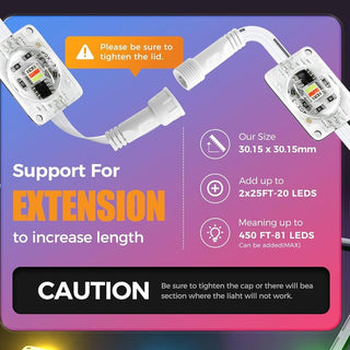 Sakerplus® Smart RGB Outdoor Lights for Decor