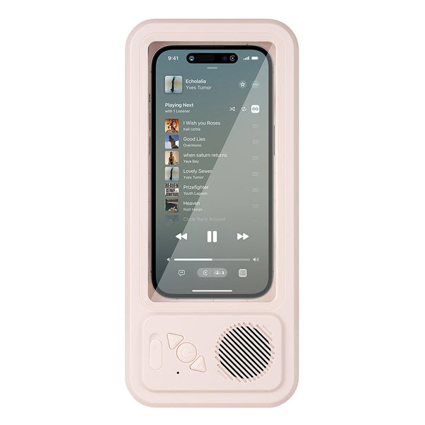 Sakerplus® Waterproof Bathroom Bluetooth Speaker Phone Case