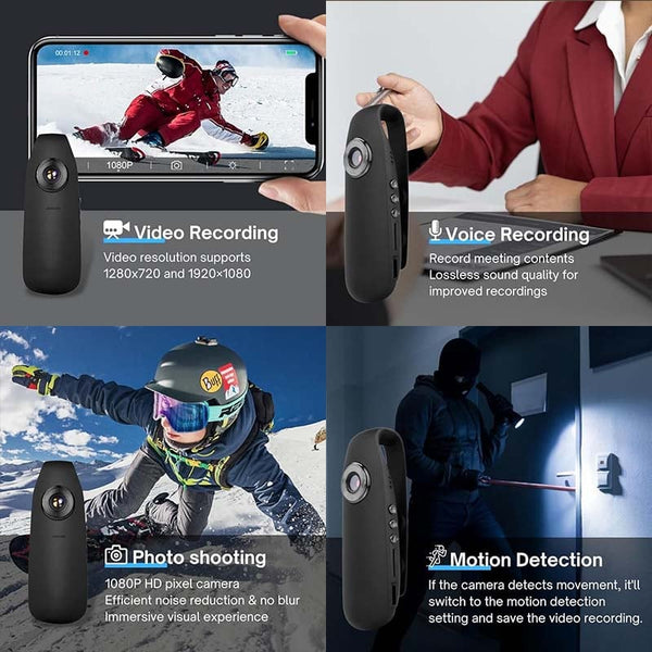 Sakerplus® Mini Camera 1080P Video