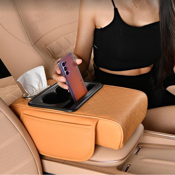 Sakerplus® Multifunctional car armrest box pad