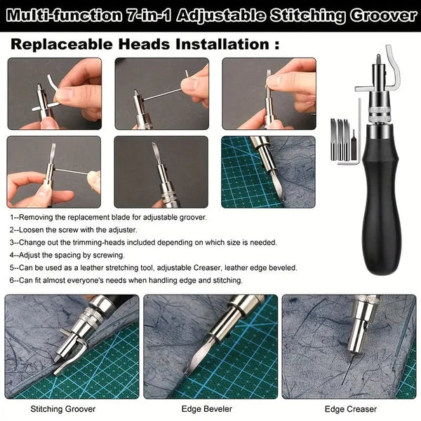 SakerNeo Leather Working Tools Kit