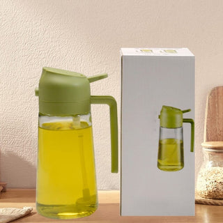 Sakerplus® 2-in-1 Glass Oil Sprayer and Dispenser