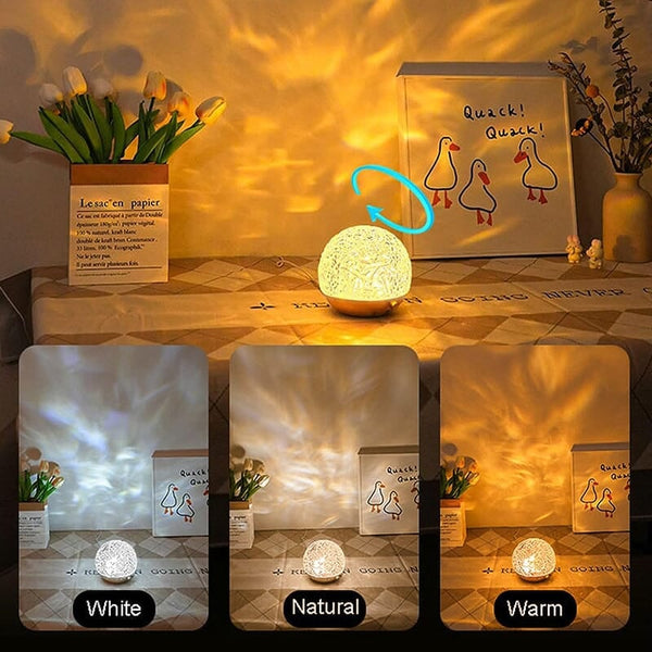 Sakerplus® Water Wave Dynamic Projection Atmosphere Lamp