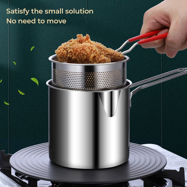 Sakerplus® Multifunctional 304 Stainless Steel Fryer
