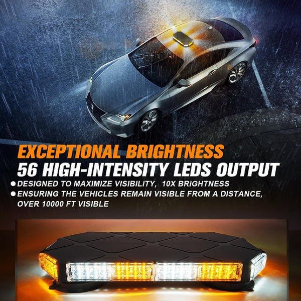 Sakerplus® LED Flashing Strobe Light Bar
