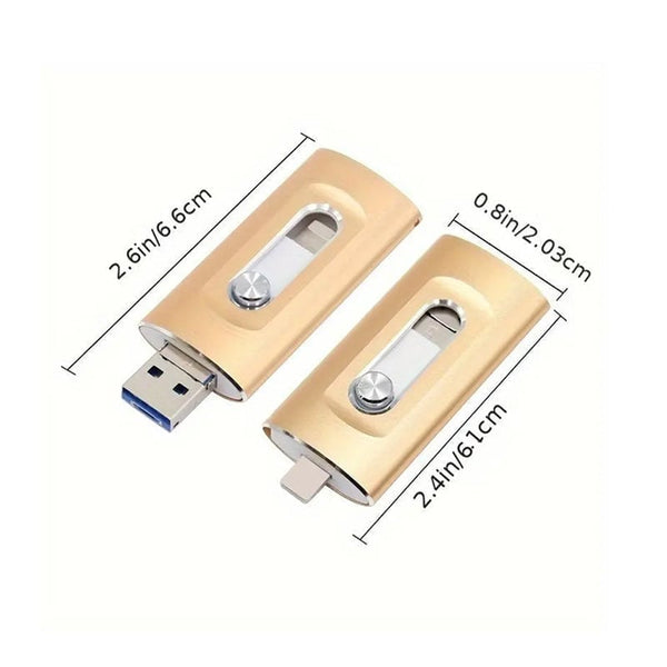 Sakerplus® 3 in 1 Portable High Speed USB 3.0 Memory Storage