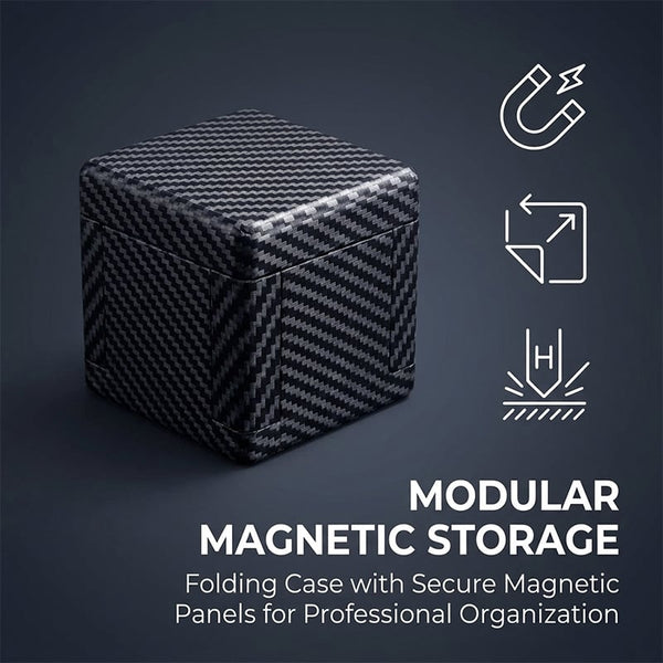 Sakerplus® Carbon Fiber Precision Magnetic Tool Kit