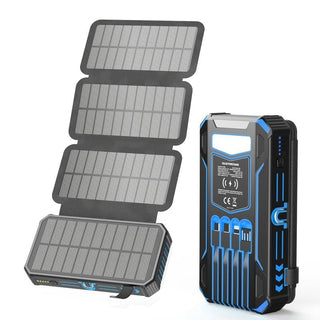 Sakerplus® Wireless Portable 30000 Solar Charger Power Bank