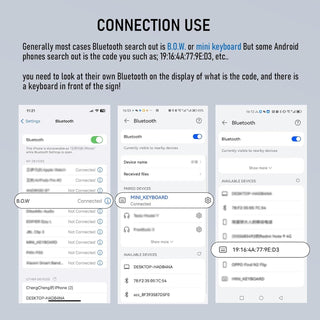 Sakerplus® wireless Bluetooth Keyboard with Touchpad