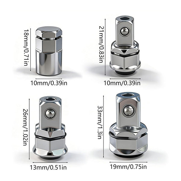 Sakerplus® Ratchet Wrench Socket Adapter Set