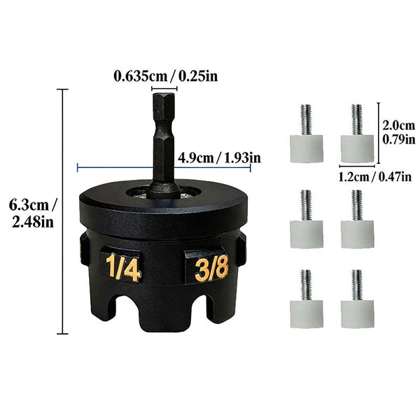 Sakerplus® Threaded Rod Nut Runner Attachment