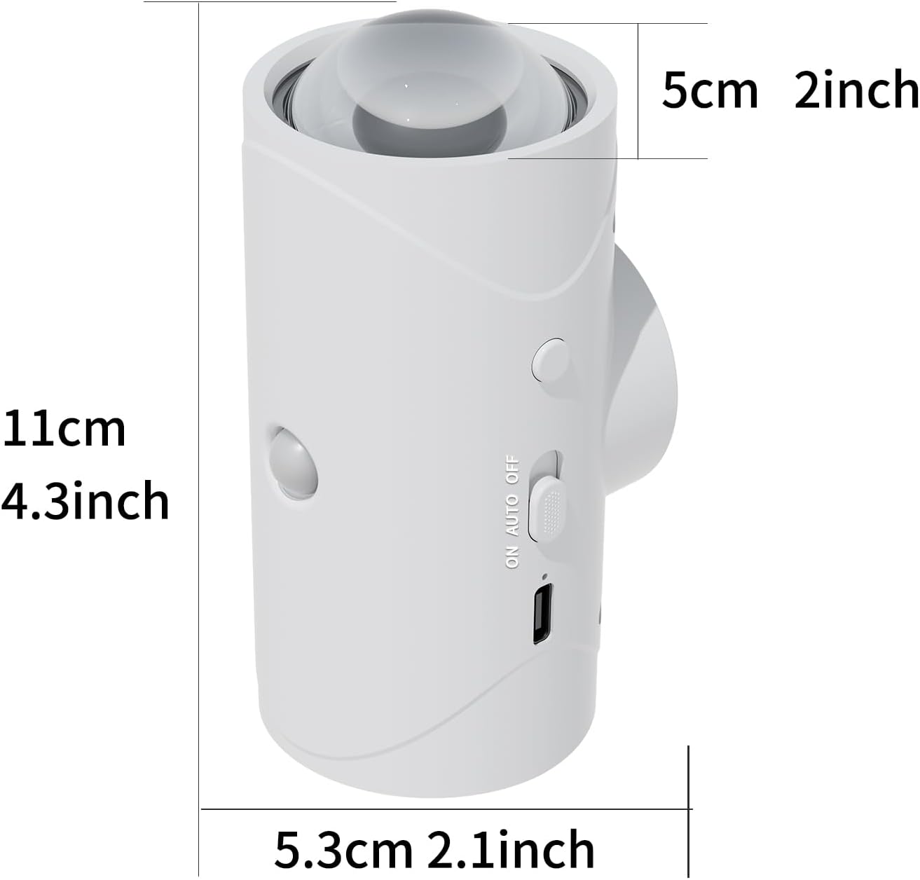 Sakerplus® Magnetic Rechargeable Color-Changing Sconce