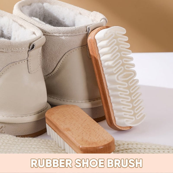 Sakerplus® Rubber Shoe Brush