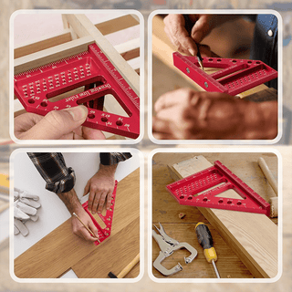 Sakerplus® Woodworking Scriber Marking Line Ruler