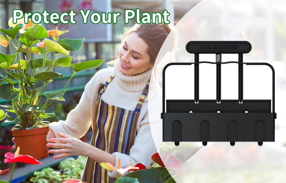 Saker Handheld Soil Blocker Soil Blocking Tool