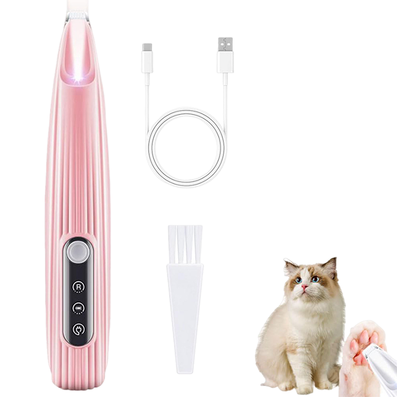 Saker Pet Hair Trimmer With Led Light