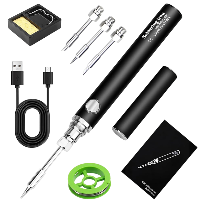SAKER® Cordless Soldering Iron Kit