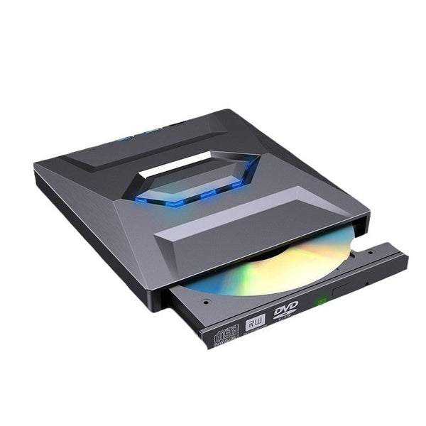 Sakerplus® 7-in-1 External USB DVD Drive & Blu-ray Player