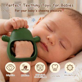 Sakerplus® Silicone Avocado Baby Teething Toy