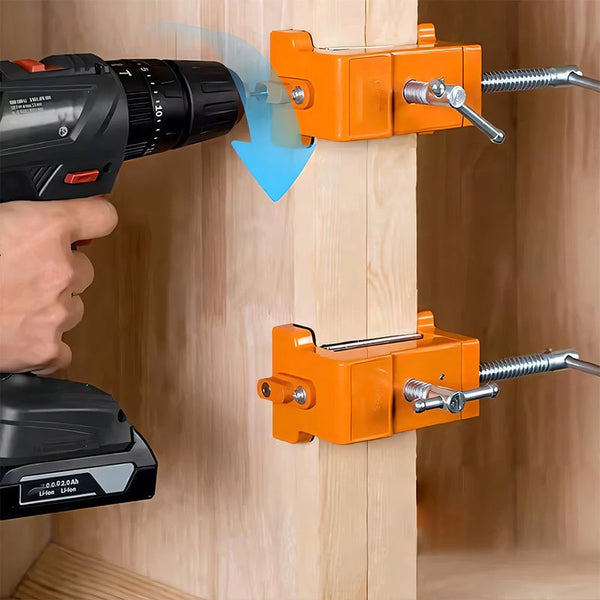 Sakerplus® Precision Woodworking Tool Clamp-Saker Woodworking Drilling Holding Clip