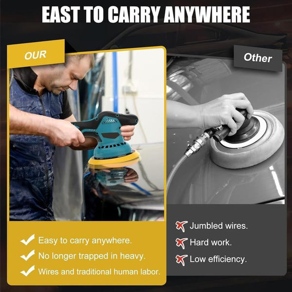 Sakerplus® 8-Speed Cordless Car Polishing Machine
