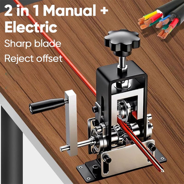 Sakerplus® Iron Frame Wire Stripping Machine