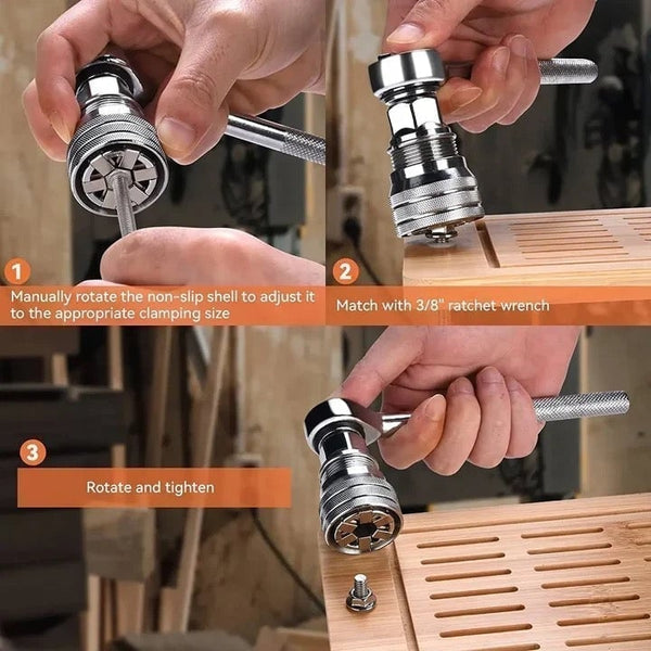 Sakerplus® Multi-function Universal Socket Wrench Tool