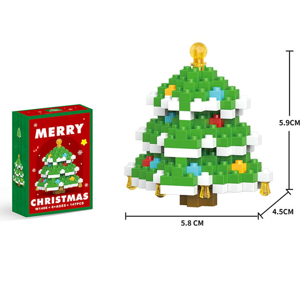 Sakerplus® Mini Christmas Building Blocks Set