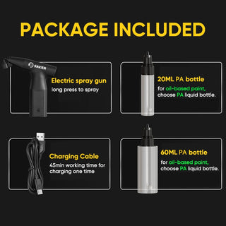 Sakerplus® Electric Spray Paint Gun for Cars