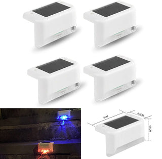 Saker Solar Deck Lights Outdoor 4 Pack