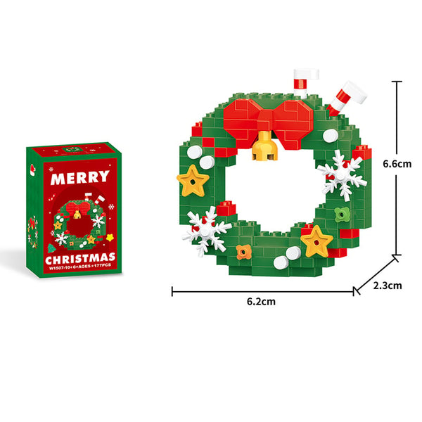 Sakerplus® Mini Christmas Building Blocks Set