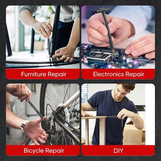 Sakerplus® Magnetic Multi Bit Screwdriver Kit