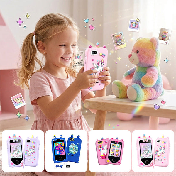 Sakerplus® Kids Touchscreen Toy Phone With Camera