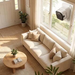 Sakerplus® 2K Dual Band Window Security Camera