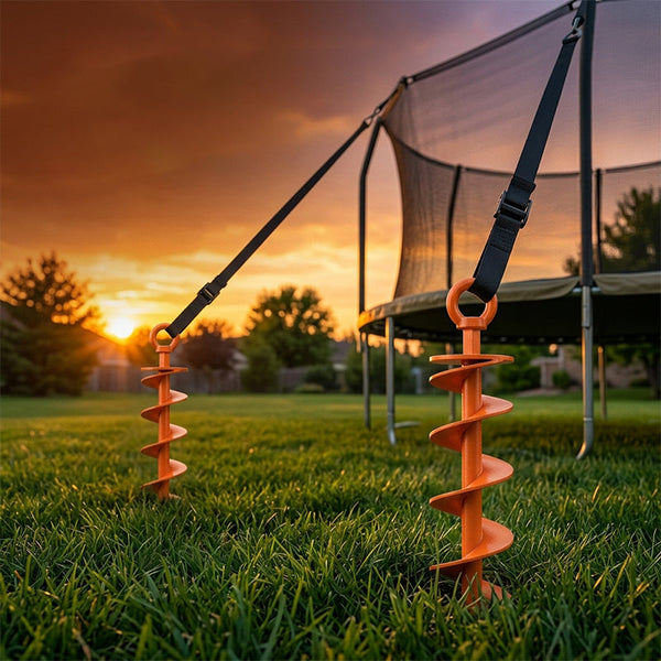 Sakerplus® Ground Anchor Screw In Spiral Anchors