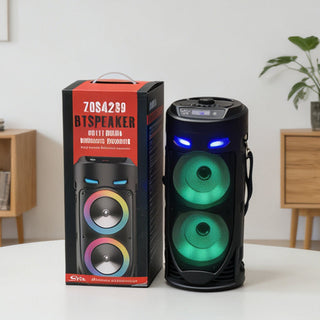 Sakerplus® Portable Bluetooth Speaker Karaoke Machine