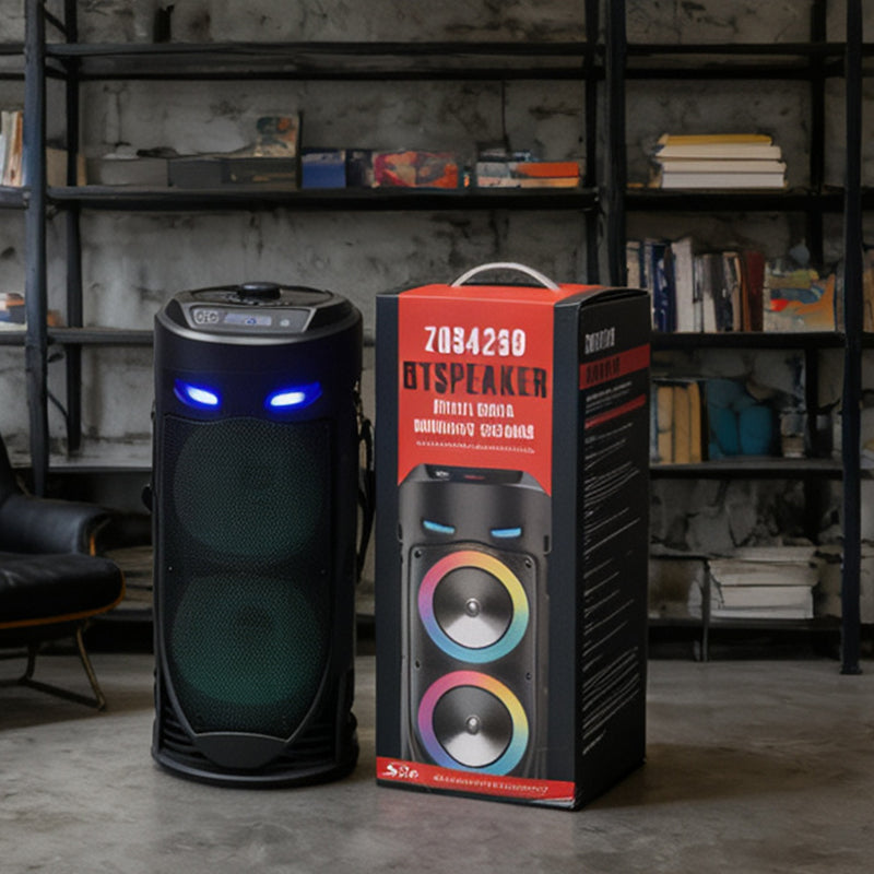 Sakerplus® Portable Bluetooth Speaker Karaoke Machine