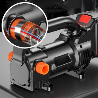 Sakerplus Portable Fuel Transfer Pump Battery Powered