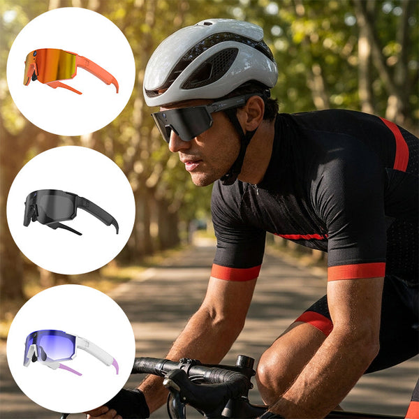 Sakerplus® Smart Cycling Camera Bluetooth Glasses
