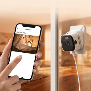 Sakerplus® 2K Dual Band Window Security Camera