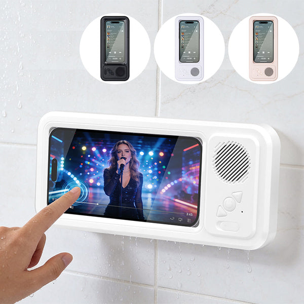 Sakerplus® Waterproof Bathroom Bluetooth Speaker Phone Case