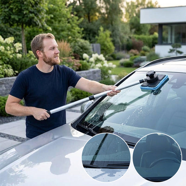 Sakerplus® Double Sided Magnetic Windshield Cleaning Kit