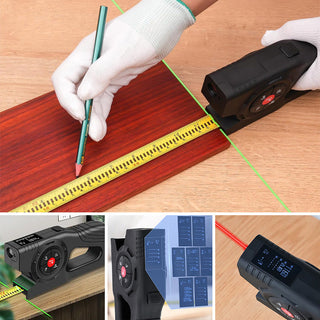 Sakerplus 3-in-1 Digital Tape Measure