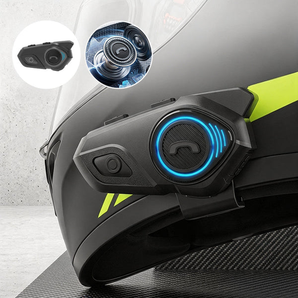Sakerplus® Bluetooth Motorcycle Helmet Intercom System