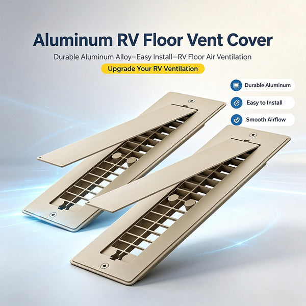 Sakerplus® Aluminum Floor Vent Covers With Magnet Cover
